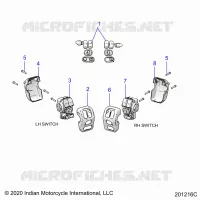 ELECTRICA, SWITCH CONTROLS, LH/RH