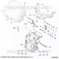 MERCADO ASM, WINDSHIELD MOUNT
