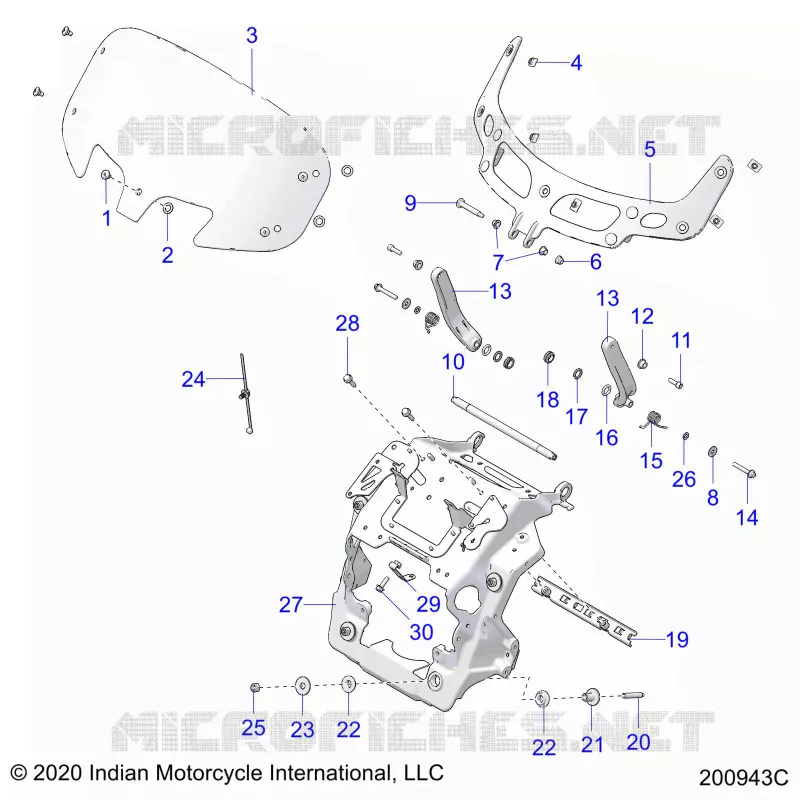 MERCADO ASM, WINDSHIELD MOUNT