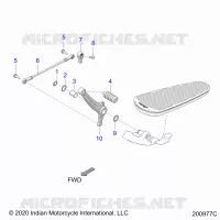 TREN, SHIFT PEDAL AND SHIFT LINKAGE
