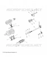 DRIVE TRAIN, HORQUILLAS DE CAMBIO, RATCHET AND DRUM