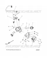 SISTEMA DE COMBUSTIBLE, FUEL CLAM SHELL/THROTTLE BODY