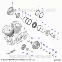 TREN, CLUTCH AND PRIMARY DRIVE