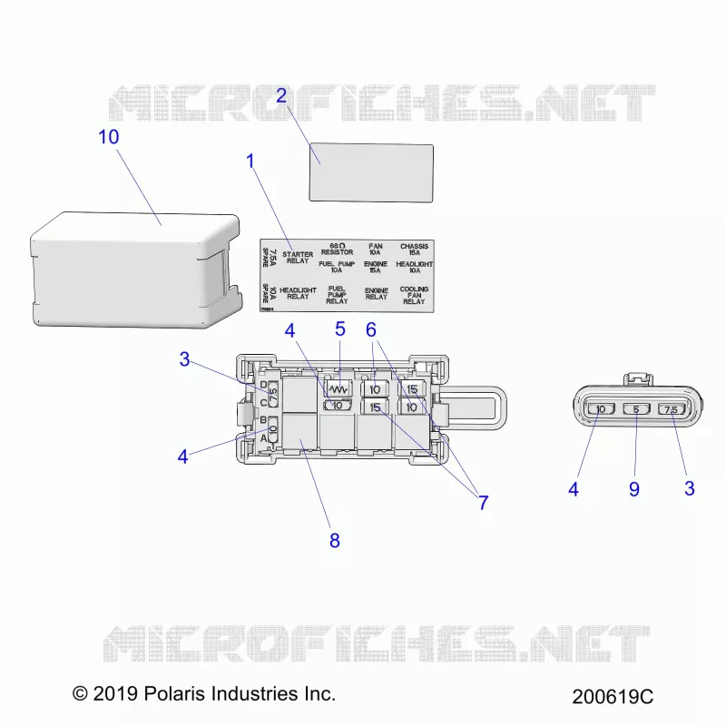ELECTRICA, FUSE BLOCK