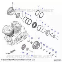 TREN, CLUTCH AND PRIMARY DRIVE