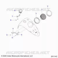 ELECTRICA, INSTRUMENT CLUSTER