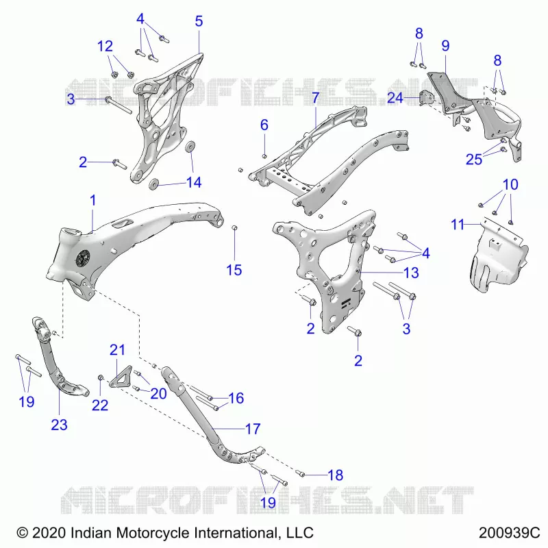CHASSIS, BASTIDOR ASM.