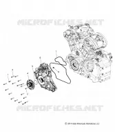 MOTOR, COVER ASM., STATOR