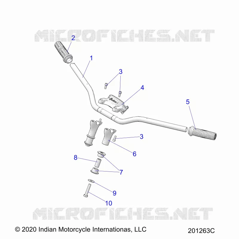 STEERING, SOPORTE DE MANILLAR AND GRIPS