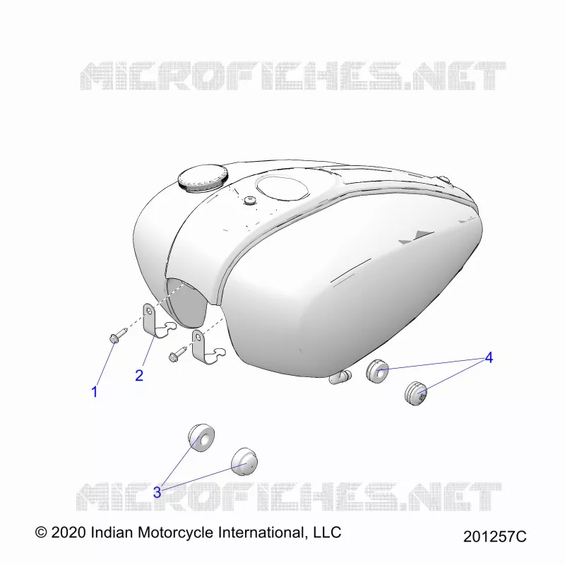 SISTEMA DE COMBUSTIBLE, FUEL TANK MOUNTING
