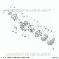 ENGINE, TOMA DE AIRE SYSTEM
