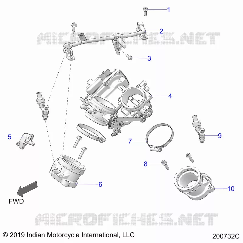 SISTEMA DE COMBUSTIBLE, FUEL RAIL/THROTTLE BODY