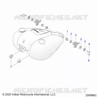 SISTEMA DE COMBUSTIBLE, FUEL TANK MOUNTING