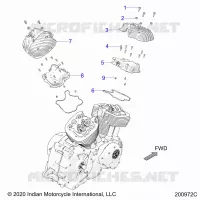 MOTOR, ROCKER COVERS