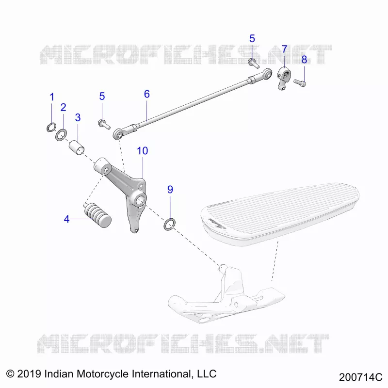 TREN, SHIFT PEDAL AND SHIFT LINKAGE