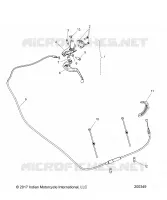 CONTROLES, CLUTCH LEVER ASM. AND CABLE