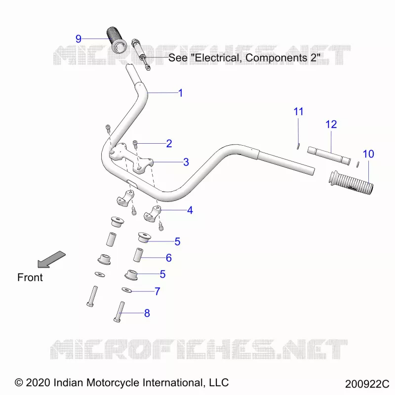 STEERING, SOPORTE DE MANILLAR AND GRIPS